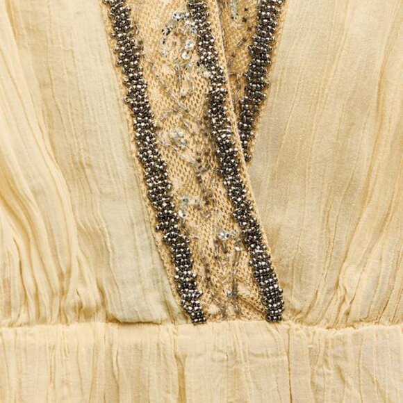 ZARA EMBROIDERED BEADED DRESS ZW COLLECTION - Picture 3 of 11